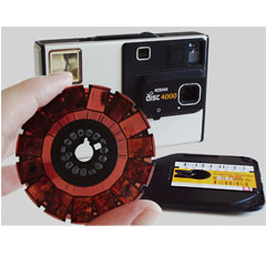 disc film format dimension once scanned into digital