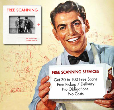 Slide, negative, photo scanning services: ScanCanada.ca